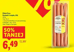 Lidl Pikok Pure Parówki z indyka, XXL oferta