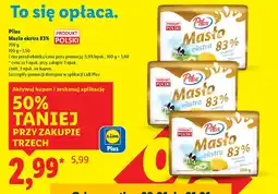 Lidl Pilos Masło ekstra 83% oferta