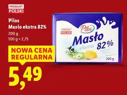 Lidl Pilos Masło ekstra 82% oferta