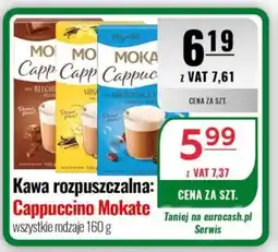 Eurocash Kawa rozpuszczalna: Cappuccino Mokate oferta