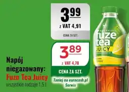 Eurocash Napój niegazowany: Fuze Tea Juicy oferta