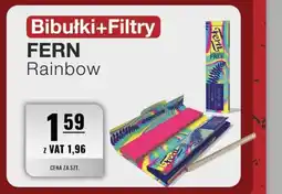 Eurocash Bibułki+filtry fern rainbow oferta