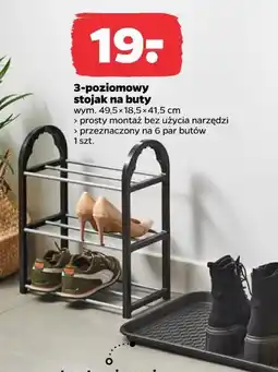 Netto 3-poziomowy stojak na buty oferta