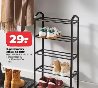5-poziomowy stojak na buty