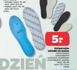 Netto Uniwersalne wkładki do butów oferta