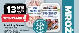 Netto Produkty Ocean (krewetki, owoce morza mieszanka) oferta