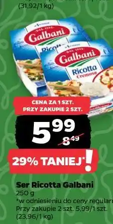 Netto Ser Ricotta Galbani oferta
