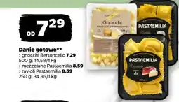 Netto Danie gotowe (gnocchi Bertoncelli, Pastemilia) oferta