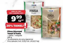 Netto Pinsa Gourmet Tesori d’Italia (classica i integrale) oferta