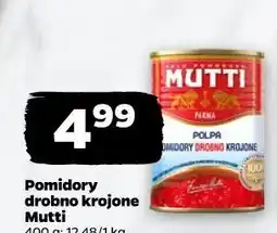 Netto Pomidory drobno krojone Mutti oferta