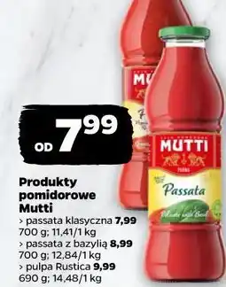 Netto Produkty pomidorowe Mutti (passata klasyczna) oferta