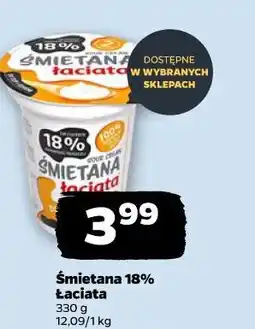 Netto Śmietana 18% Łaciata oferta