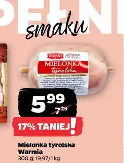 Netto Mielonka tyrolska Warmia oferta