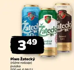 Netto Piwo Żatecký (różne rodzaje) puszka oferta