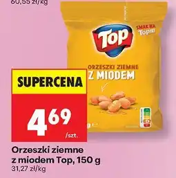 Biedronka Orzeszki ziemne z miodem oferta