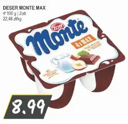 Słoneczko Deser monte max zott oferta