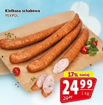 Prim Market Kiełbasa schabowa Pekpol oferta