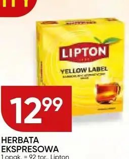 Chata Polska Herbata ekspresowa Yellow Label Lipton oferta