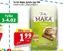 Prim Market Mąka żytnia typ 720 To ta! oferta