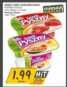 Słoneczko Serek pyszny homogenizowany mlekpol oferta