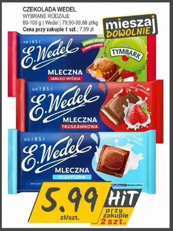 Słoneczko Czekolada wedel oferta