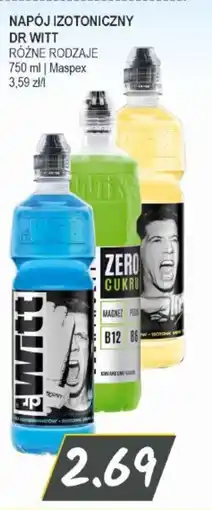 Słoneczko Napój izotoniczny dr witt maspex oferta