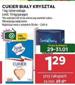 Stokrotka Cukier biały kryształ 1 kg, różne rodzaje oferta