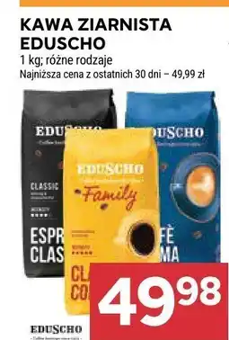 Stokrotka Kawa ziarnista Eduscho różne rodzaje oferta