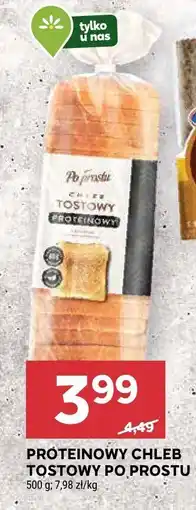 Stokrotka Chleb proteinowy tostowy PO PROSTU oferta