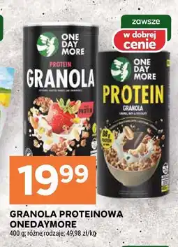 Stokrotka Granola proteinowa ONEDAYMORE różne rodzaje oferta