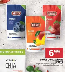 Stokrotka Owoce liofilizowane Kresto truskawka/borówka/mango oferta