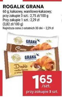 Stokrotka Rogalik Grana kakao, waniliowo-kakaowy, czekoladowy oferta