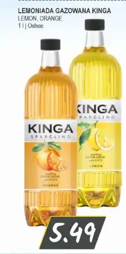 Słoneczko Lemoniada gazowana kinga Oshee oferta