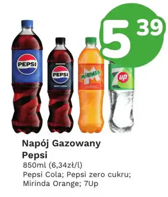 Napój Gazowany Pepsi