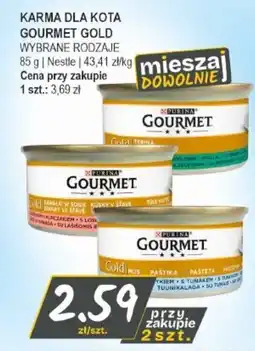 Słoneczko Karma dla kota gourmet gold nestle oferta