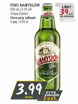 Słoneczko Piwo namysłów grupa żywiec oferta