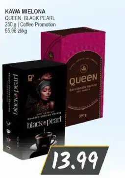 Słoneczko Kawa mielona queen, black pearl coffee promotion oferta