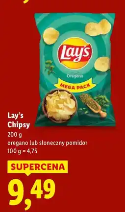 Lidl Chipsy oregano oferta
