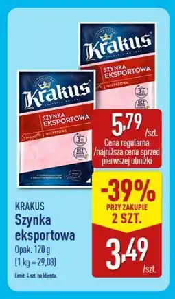 ALDI Szynka eksportowa oferta