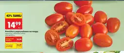 Biedronka Pomidory papryczkowe na wagę czerwone oferta