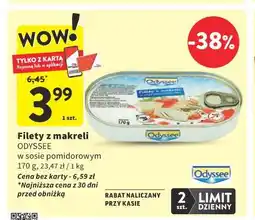 Intermarche Filety z makreli w sosie pomidorowym ODYSEE oferta