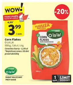 Intermarche Corn Flakes OLALA! oferta
