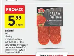 Intermarche Salami Bell pepperoni plastry oferta