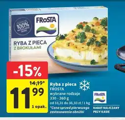 Intermarche Ryba z pieca z brokułami (Frosta) oferta