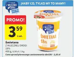 Intermarche Śmietana Z Mlecznej Drogi 18% oferta