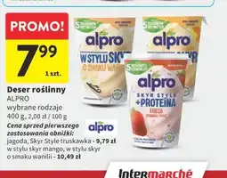Intermarche Deser roślinny Alpro (Skyr Style) oferta