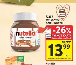 Intermarche Nutella Ferrero oferta