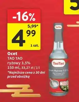 Intermarche Ocet ryżowy Tao Tao (150 ml) oferta