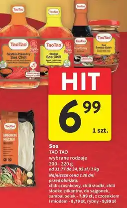 Intermarche Sos Tao Tao (różne rodzaje, 200-220 g) oferta