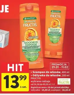 Intermarche Szampon do włosów / Odżywka do włosów GARNIER FRUCTIS oferta